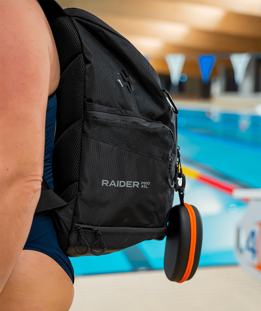 Watery svømmetaske - Raider Pro 45L - Sort