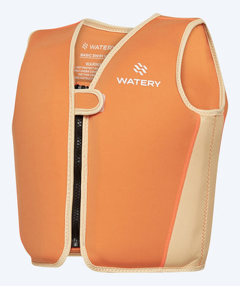 Watery svømmevest til børn (2-8) - Basic - Orange