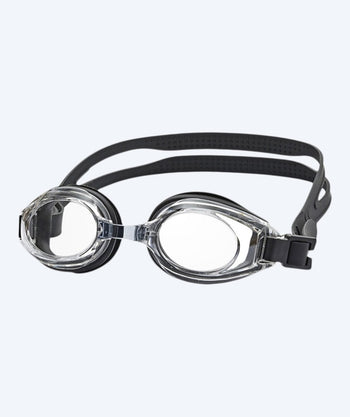 Primotec langsynede svømmebriller med styrke - (-8.0) til (+8.0) - Sort