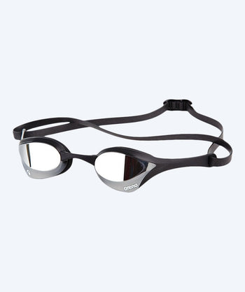 Arena Elite svømmebriller - Cobra Ultra SWIPE Mirror - Sort (Sølv mirror)