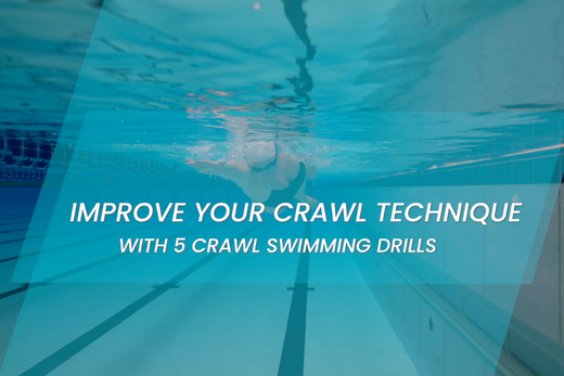 Lær at svømme crawl - 5 øvelser til at forbedre din crawl svømning