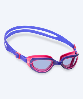 Watery svømmebriller til børn - Wade Active - Lilla/pink (Blå linse)