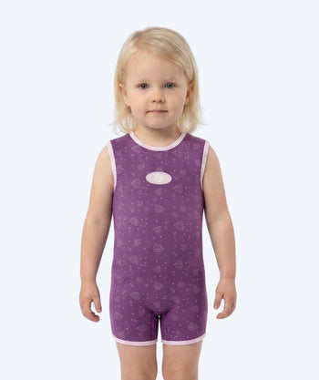 Watery våddragt til børn - Baia Wrap - Atlantic Purple