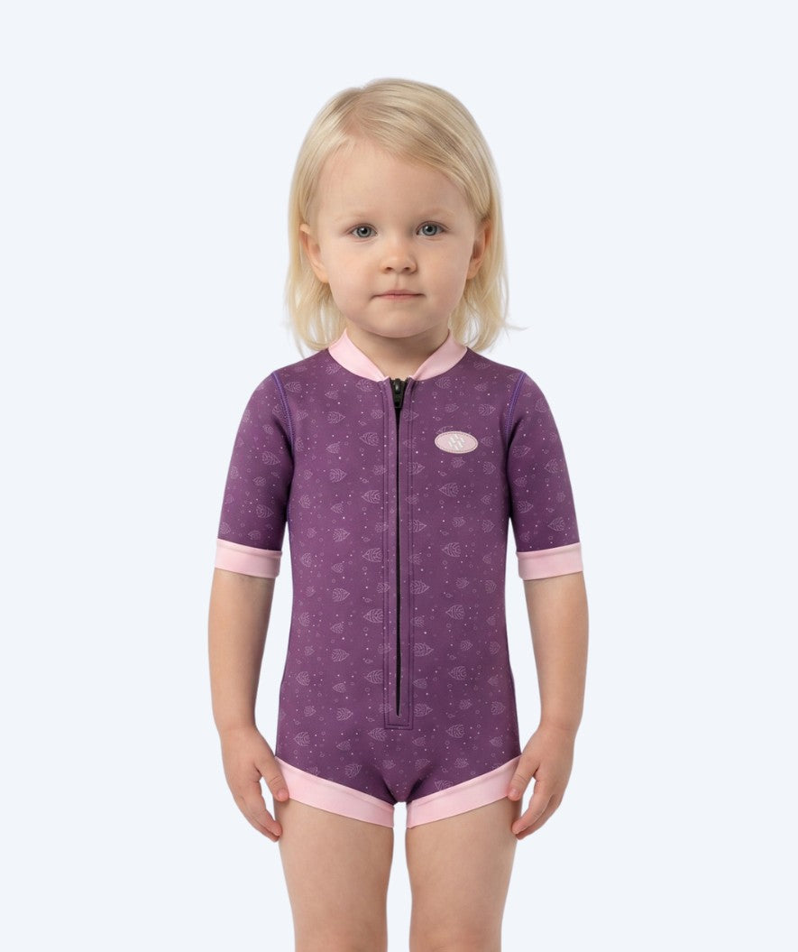 Watery våddragt til børn - Baia Full-Body - Atlantic Purple