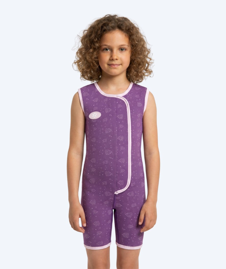 Watery våddragt til børn - Baia Shorty - Atlantic Purple