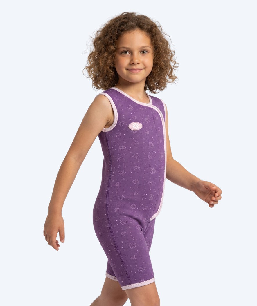Watery våddragt til børn - Baia Shorty - Atlantic Purple