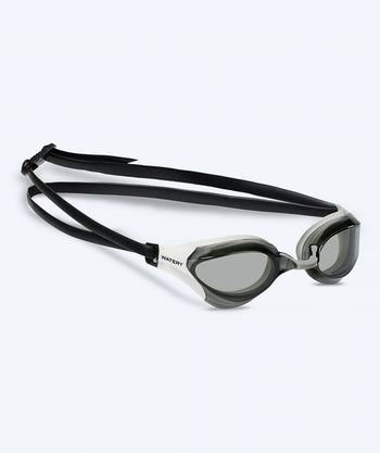 Watery Elite svømmebrille - Rattle Pro - Hvid/smoke