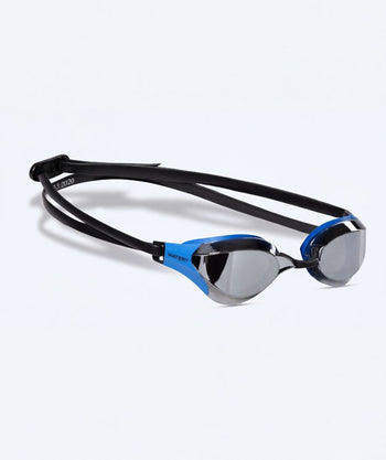 Watery Elite svømmebrille - Rattle Pro Mirror - Blå/sort