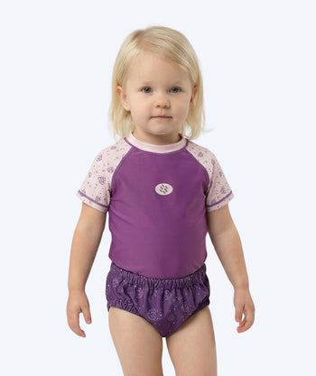 Watery blebadebukser til børn - Foss Lining Nappy - Atlantic Purple
