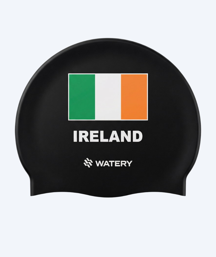 Watery badehætte - Ireland - Sort