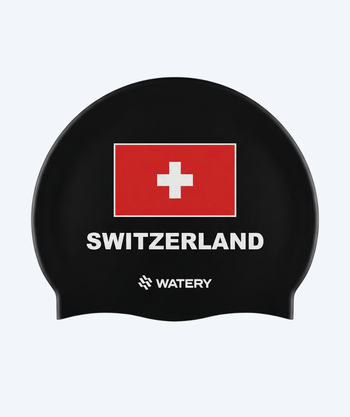 Watery badehætte - Switzerland - Sort
