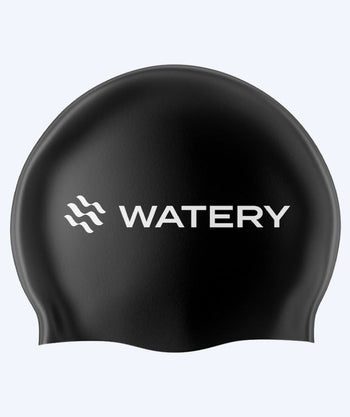 Watery badehætte (fra 10 år) - Signature Latex - Sort