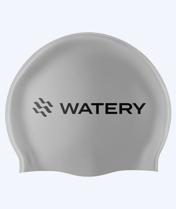 Watery badehætte (fra 10 år) - Signature Latex - Sølv