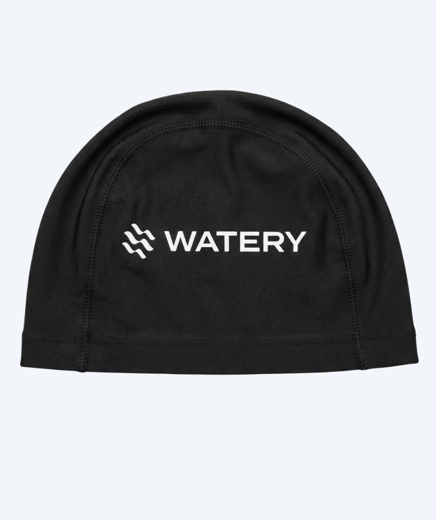 Watery badehætte (fra 10 år) - Signature Elastane - Sort