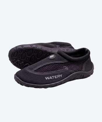 Watery badesko til børn - Crab - Sort