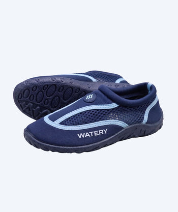Watery badesko til børn - Crab - Mørkeblå