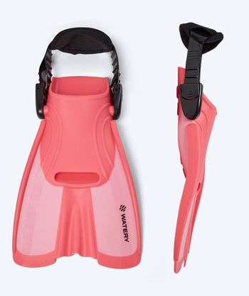 Watery dykkerfødder til børn - Tropical - Pink