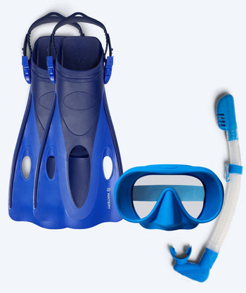 Watery snorkelsæt til voksne (fra 15 år) - Launch/Alton - Blå