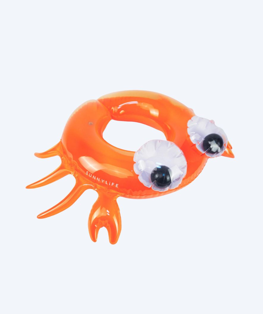Sunnylife badering til børn - Kiddy Crab - Orange