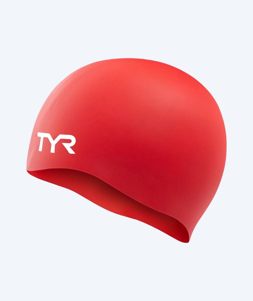 TYR badehætte - Silicone - Rød