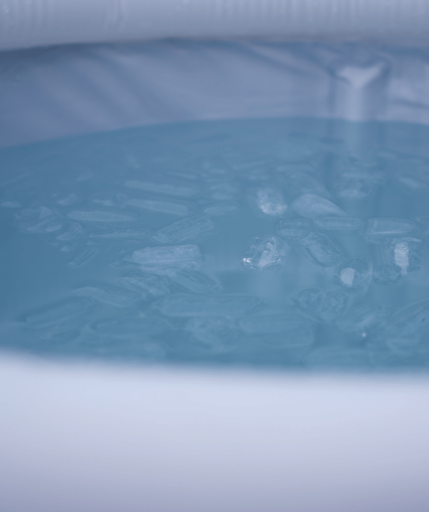 Watery oppustelig isbad - Hero - Sort