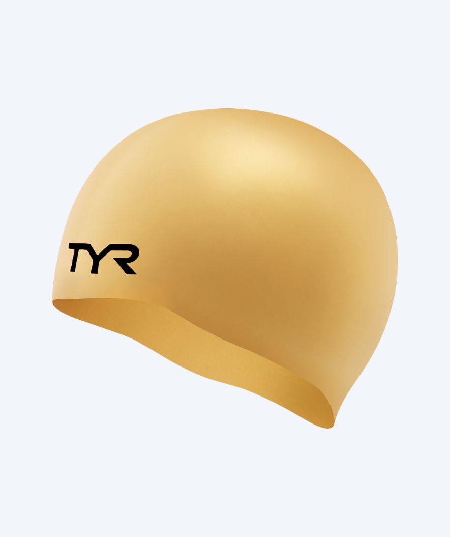 TYR badehætte - Silicone - Guld