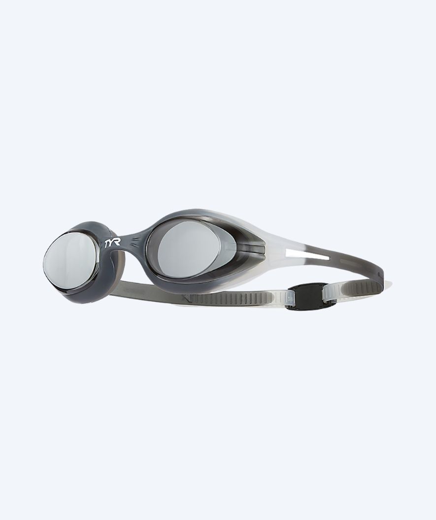 TYR svømmebriller - Hydra Flare - Grå (Smoke linse)