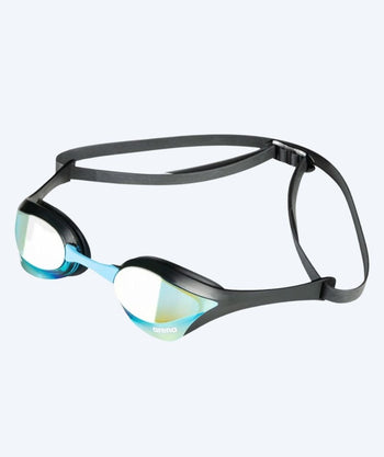 Arena Elite svømmebriller - Cobra Ultra SWIPE Mirror - Sort/blå