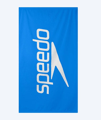 Speedo badehåndklæde - Logo - Blå/hvid