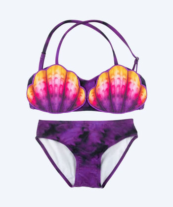 Fin Fun havfruebikini til børn - Royal Shell - Daybreak