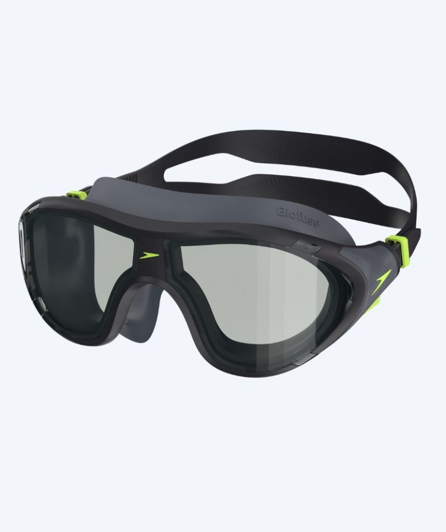 Speedo svømmemaske - Biofuse 2.0 - Sort (Smoke linse)