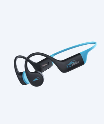 H2OAudio vandtætte høretelefoner - Tri 2 Multi-Sport m. BT og MP3 - Blå/sort