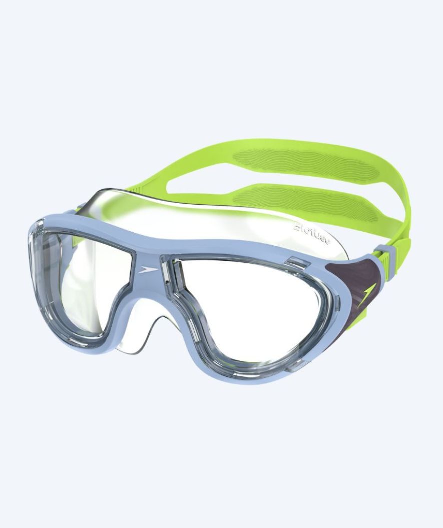 Speedo svømmemaske til junior - Biofuse 2.0 - Grøn/grå