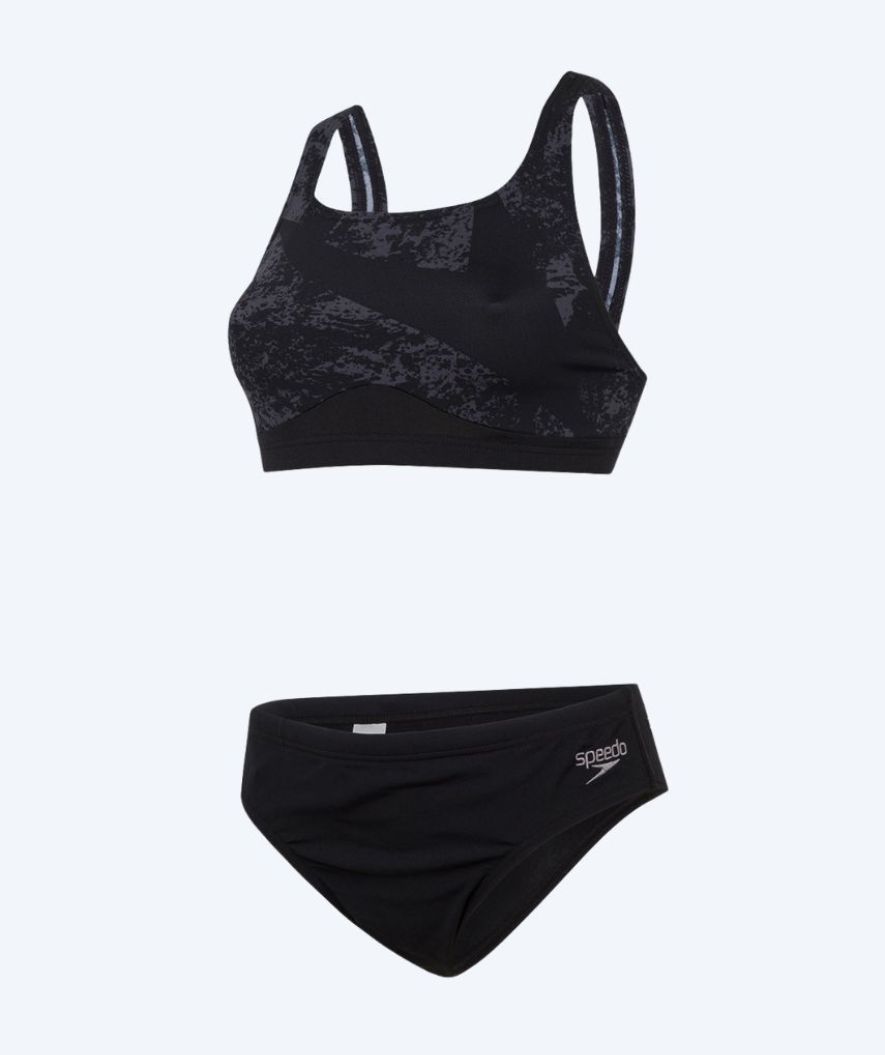 Speedo bikini til damer - Boomstar Placement - Sort