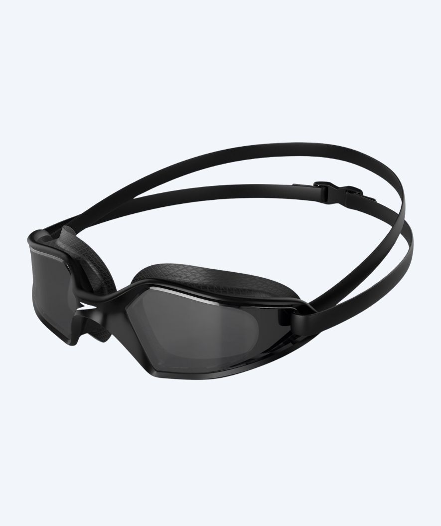Speedo motions svømmebriller - Hydropulse - Sort/grå (Smoke linse)