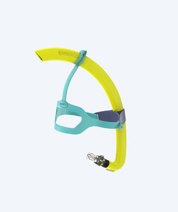Speedo centersnorkel til junior - Bullet Head - Gul/turkis