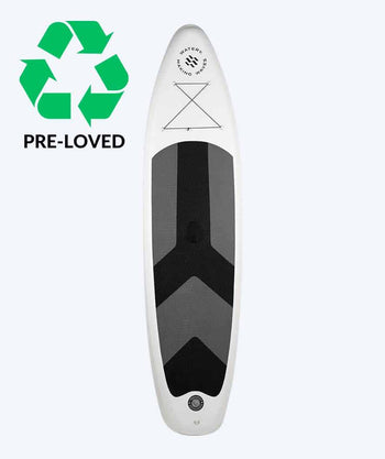 Watery paddleboard - Global 10'6 SUP - Sort/hvid (Pre-loved)