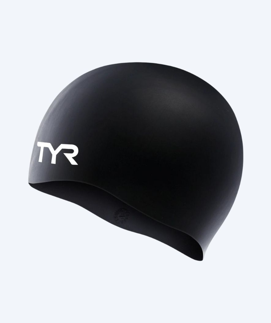 TYR badehætte - Silicone - Sort