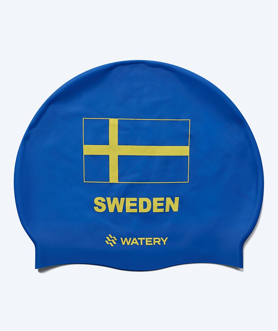 Watery badehætte - Sverige - Blå
