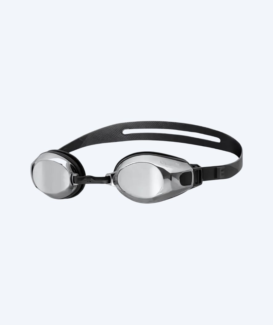 Arena motions svømmebriller - Zoom X-Fit Mirror - Sort/sølv