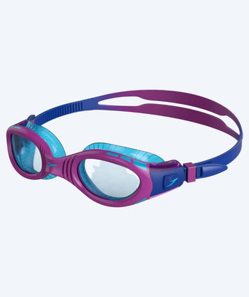 Speedo svømmebriller til børn (6-14) - Futura Biofuse - Mørkeblå/lilla