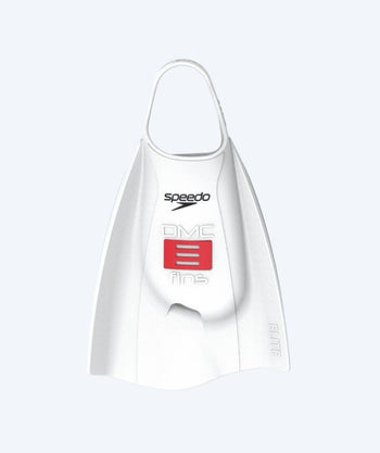 Speedo svømmefødder - DMC Elite - Hvid/rød