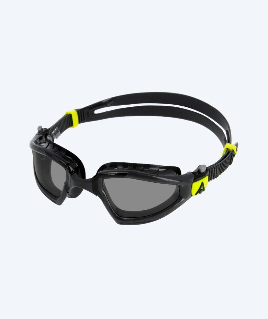 Aquasphere motions svømmebriller - Kayenne Pro - Sort (Smoke linse)