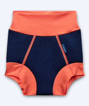 Watery blebadebukser til børn - Neoprene Swim Nappy - Atlantic Orange