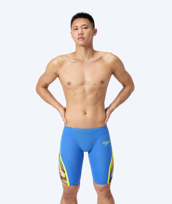 Speedo konkurrence badebukser til mænd - LZR Pure Intent 2.0 - Lyseblå/multi