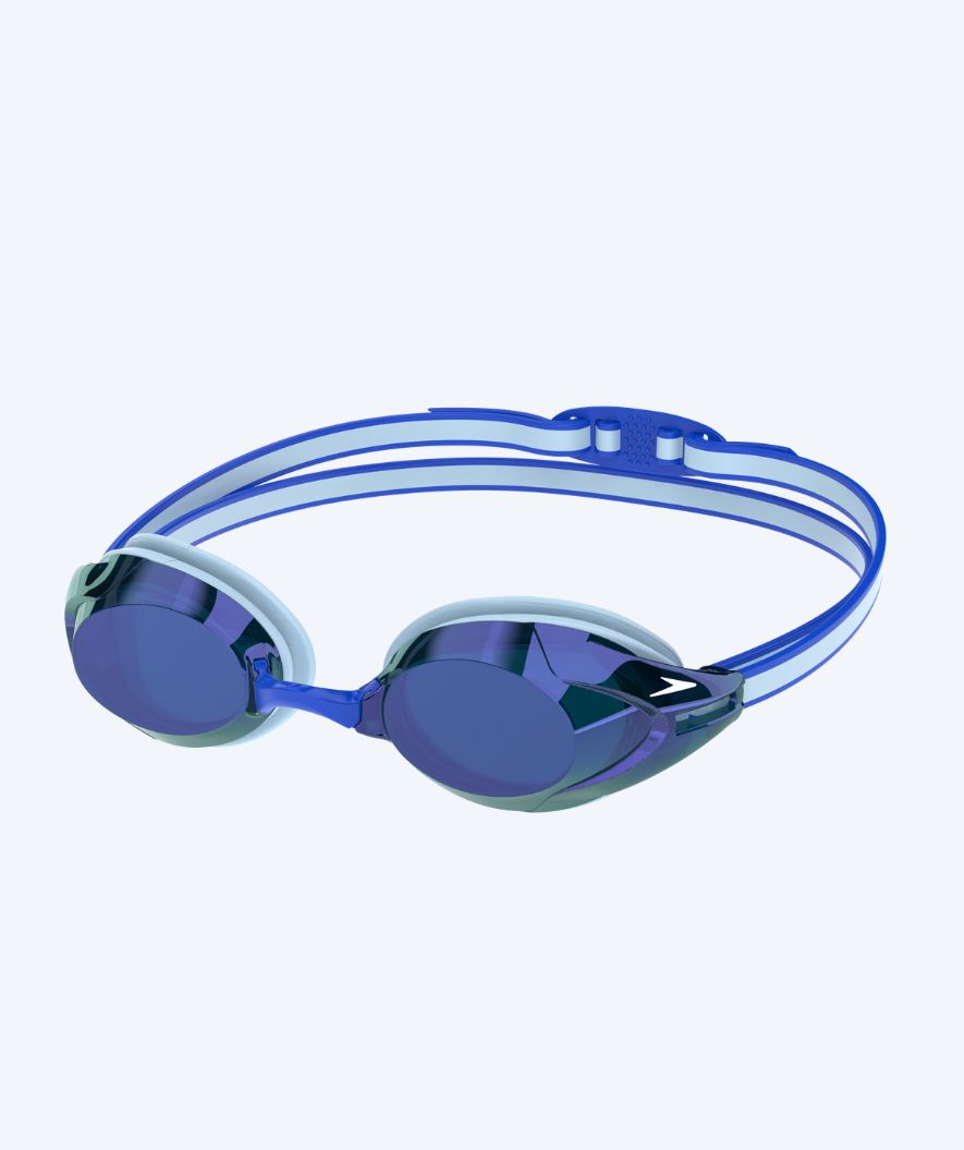 Speedo Elite svømmebriller - Vanquisher 3.0 Mirrored - Blå/mørkeblå