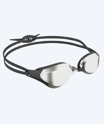 Watery Elite svømmebrille - Rattle Pro Mirror - Sort/sølv