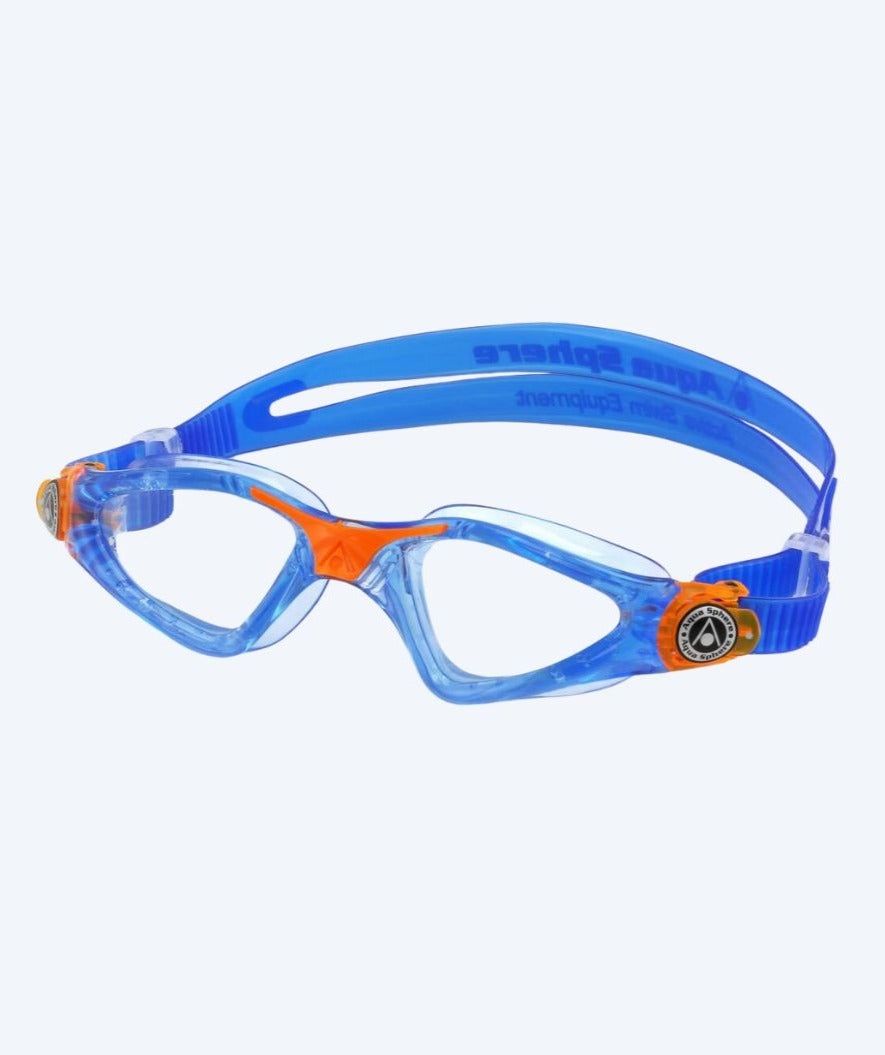 Aquasphere svømmebriller til børn (6-15) - Kayenne - Blå/orange