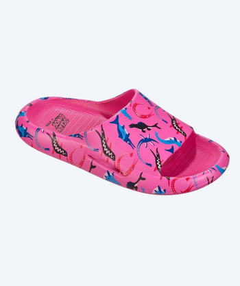 Beco badesandaler til børn - Ocean Dinos - Pink
