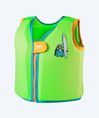 Speedo svømmevest til børn - Character Printed - Grøn/blå